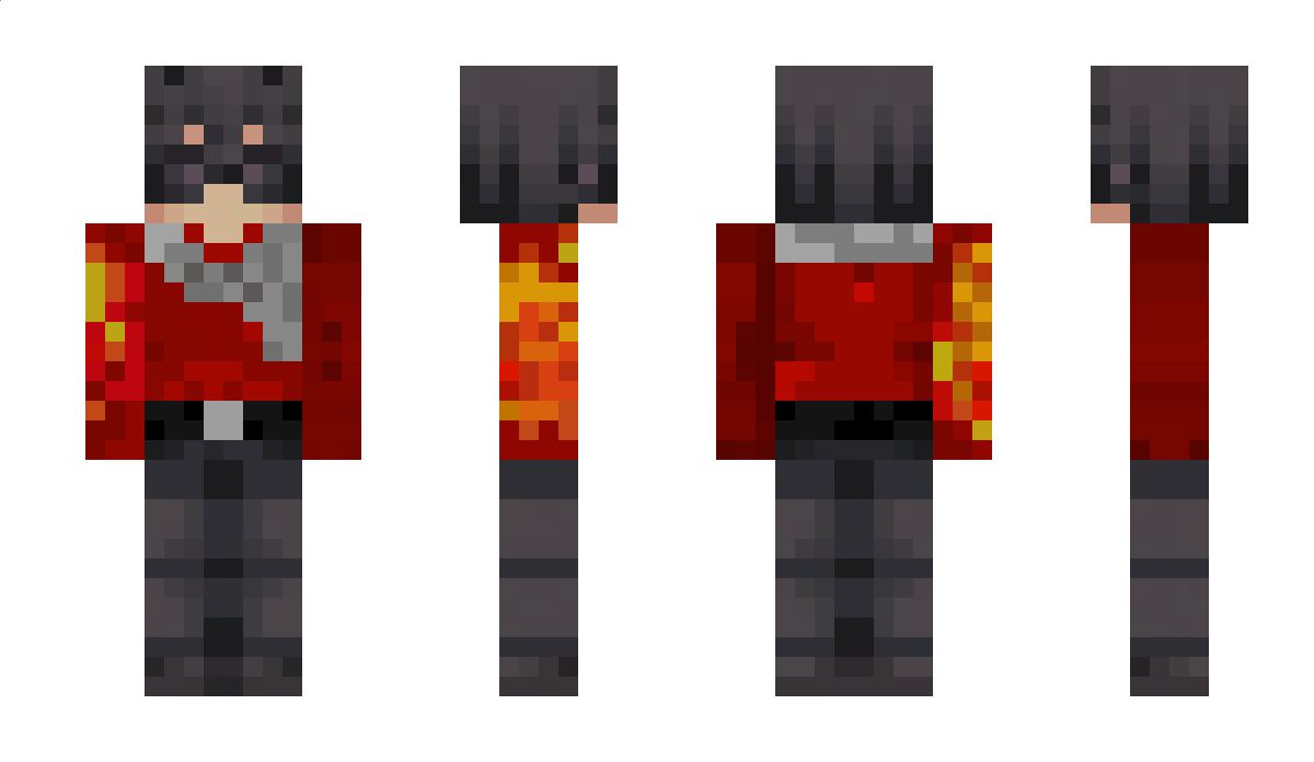 BlvckFlame Minecraft Skin
