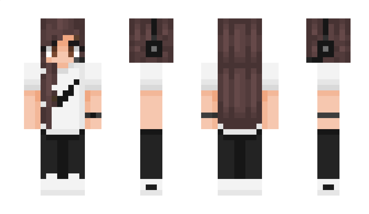 LoanaCrafter Minecraft Skin