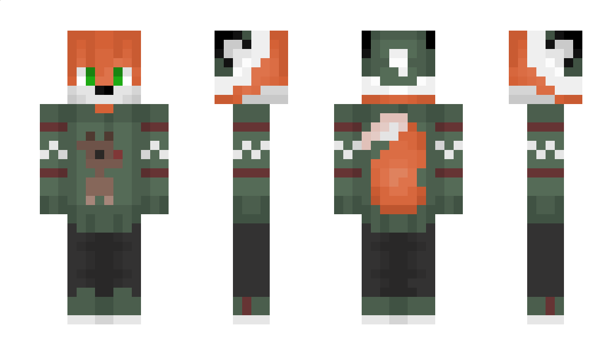 ZorroColorado Minecraft Skin