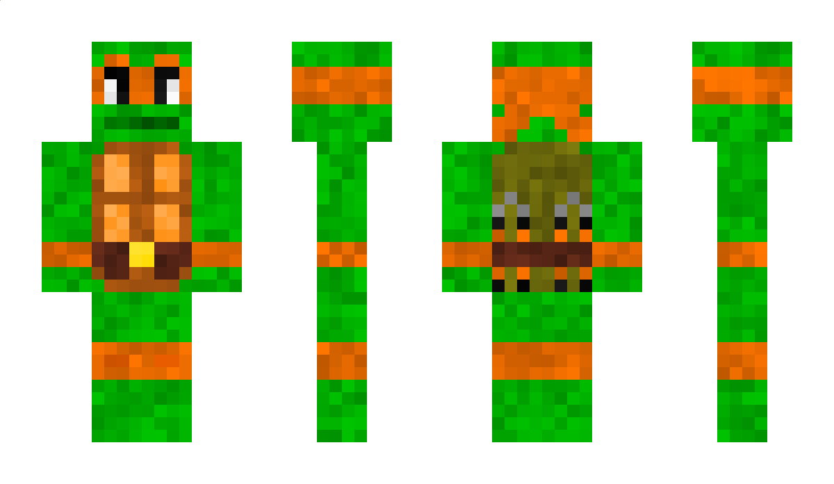 MikeyTheTurtle Minecraft Skin