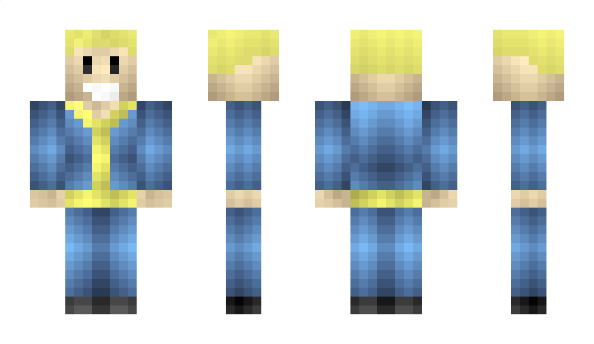 VaultBoy Minecraft Skin