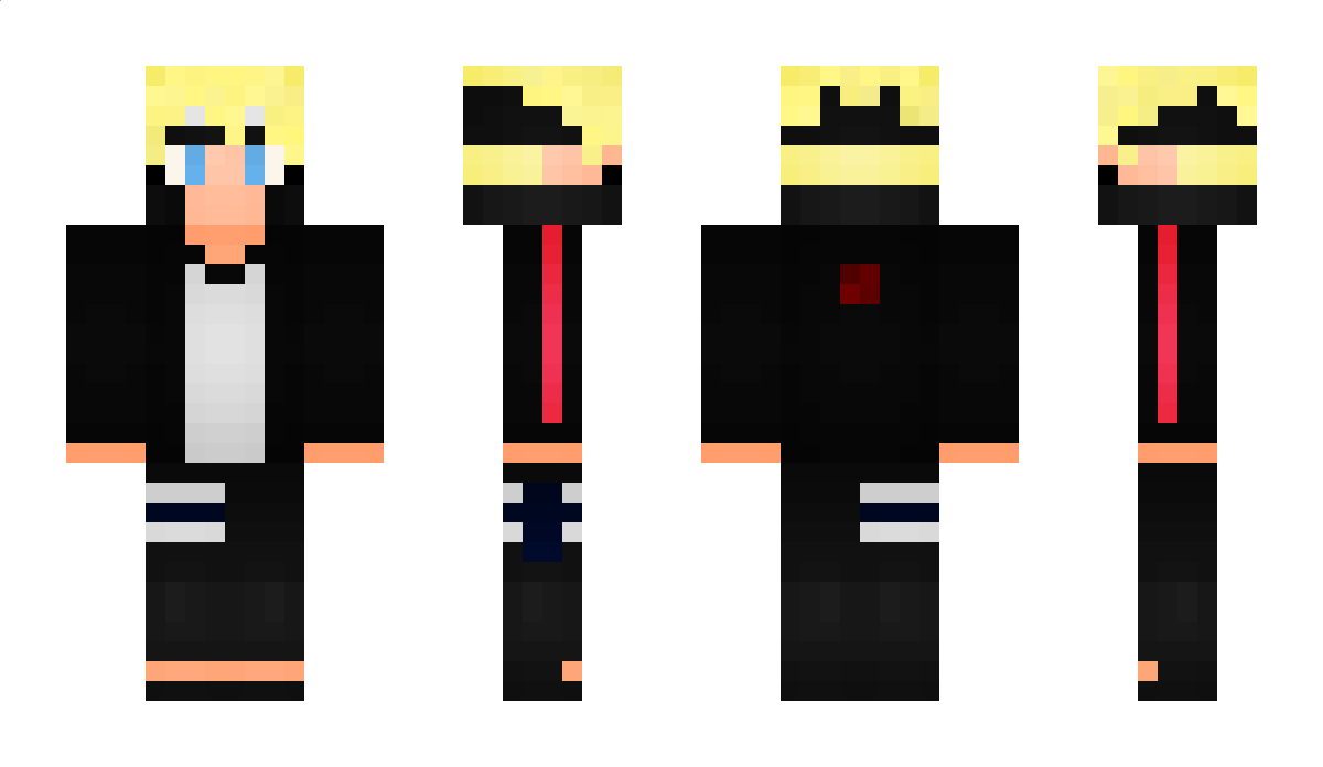 BorutoUzumaki Minecraft Skin