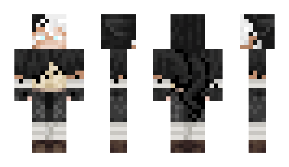 SimplySilver Minecraft Skin