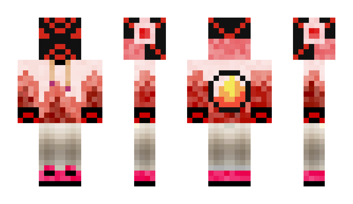 Cubix_Fire Minecraft Skin