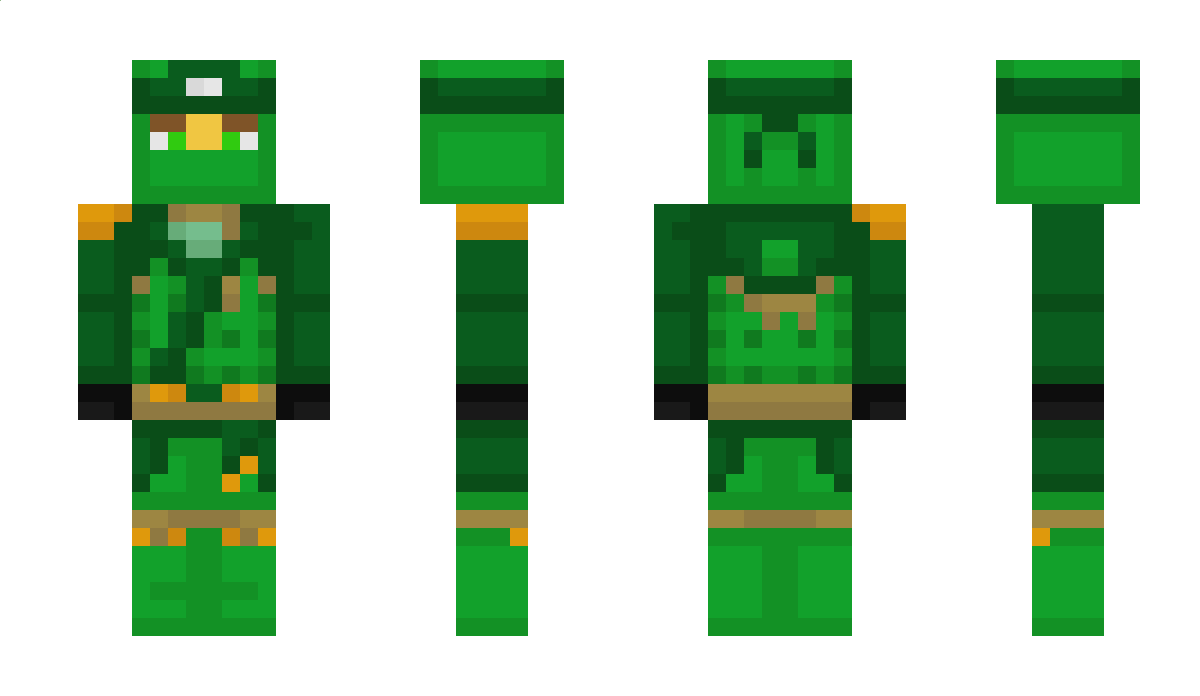 TheGreeninja07 Minecraft Skin