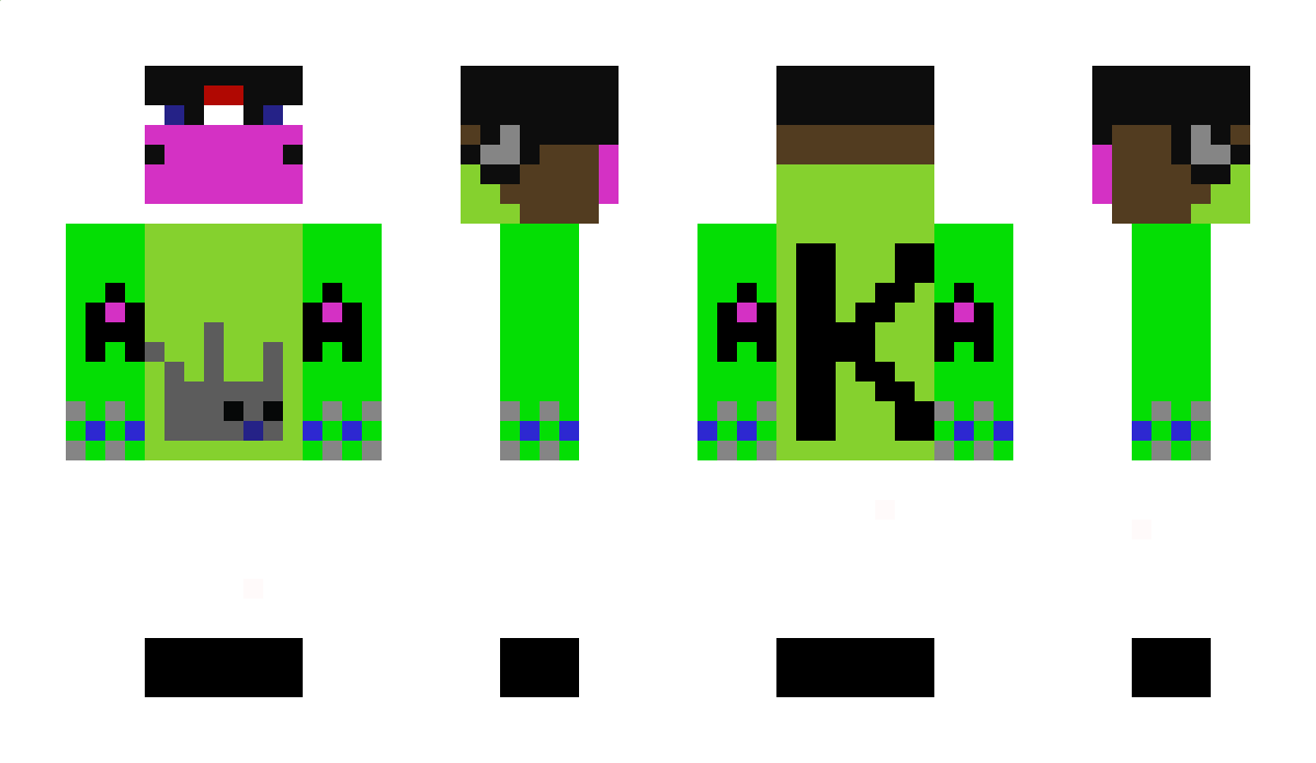 krakeno Minecraft Skin