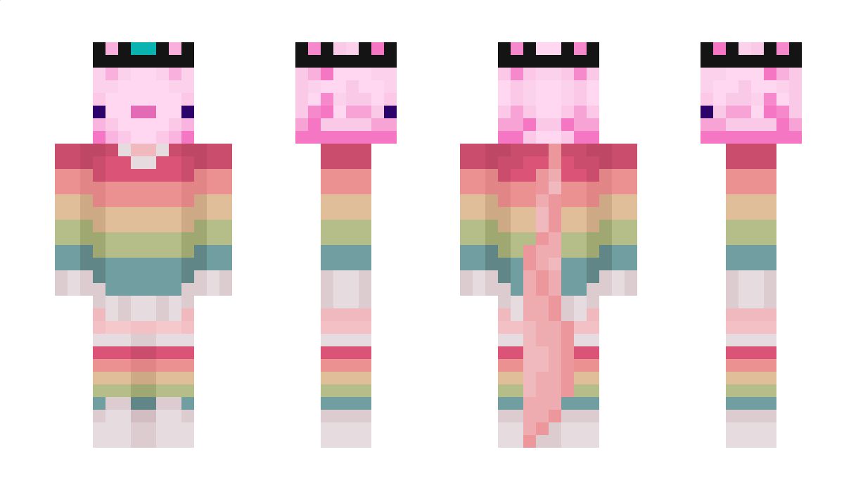 BonBonGlitchYT Minecraft Skin