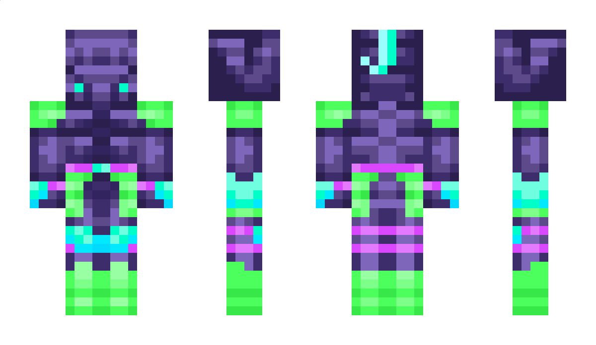 GalaxiHD Minecraft Skin