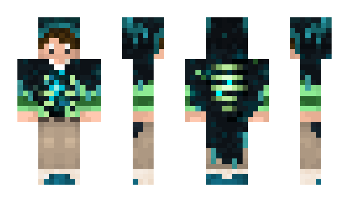 BluesMinusClues Minecraft Skin