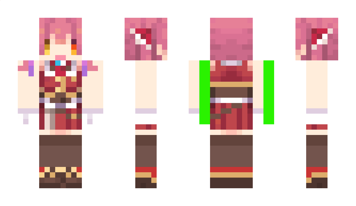 HtsuneMiku Minecraft Skin