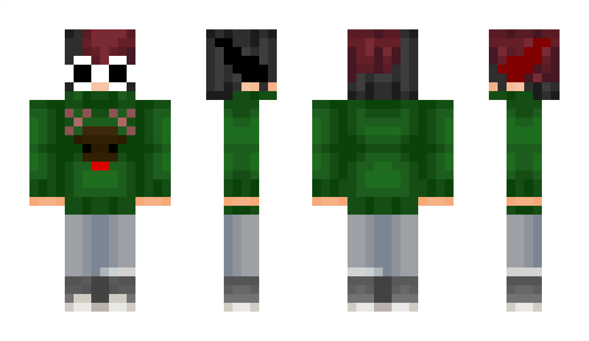 Raspbery Minecraft Skin