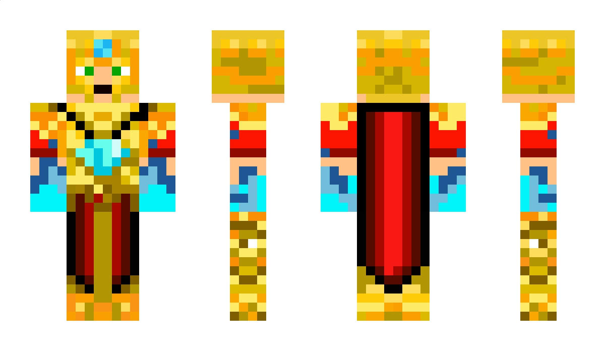 GoldKnightHD Minecraft Skin