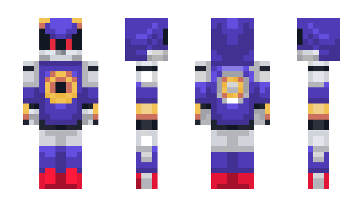 RealMetalSonic06 Minecraft Skin