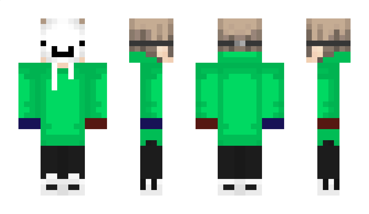 CREEPERBOOST9483 Minecraft Skin