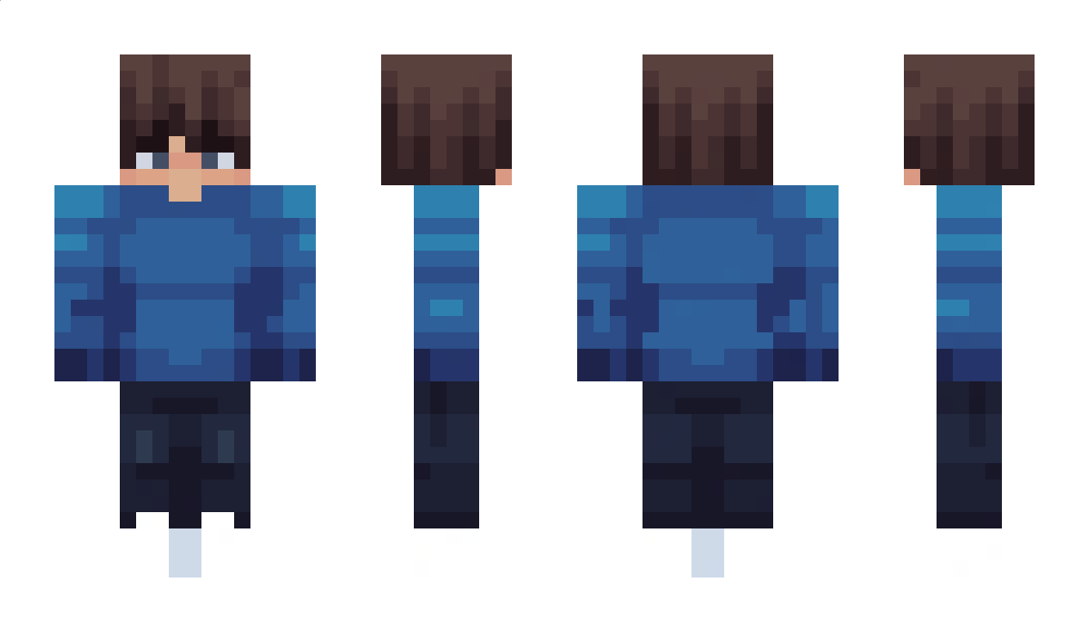 Blueista Minecraft Skin