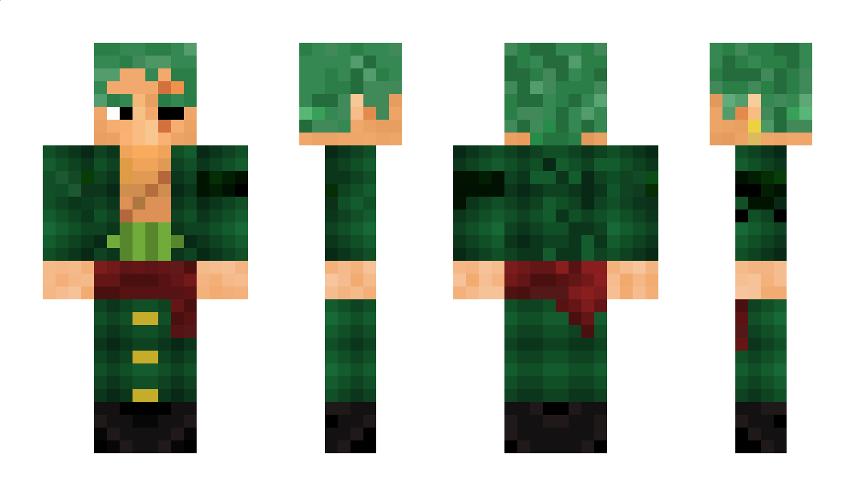 Real_ZORO Minecraft Skin