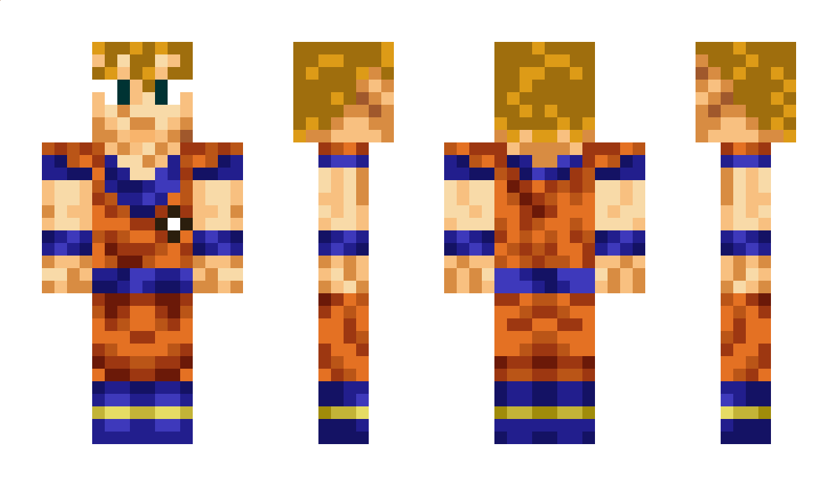 UltraGoku Minecraft Skin