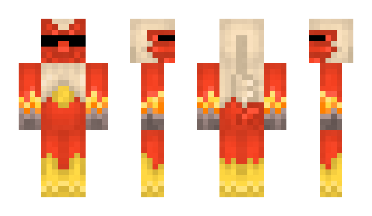 Blaziken Minecraft Skin