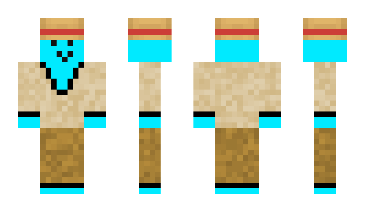 SharkyTheGamer Minecraft Skin