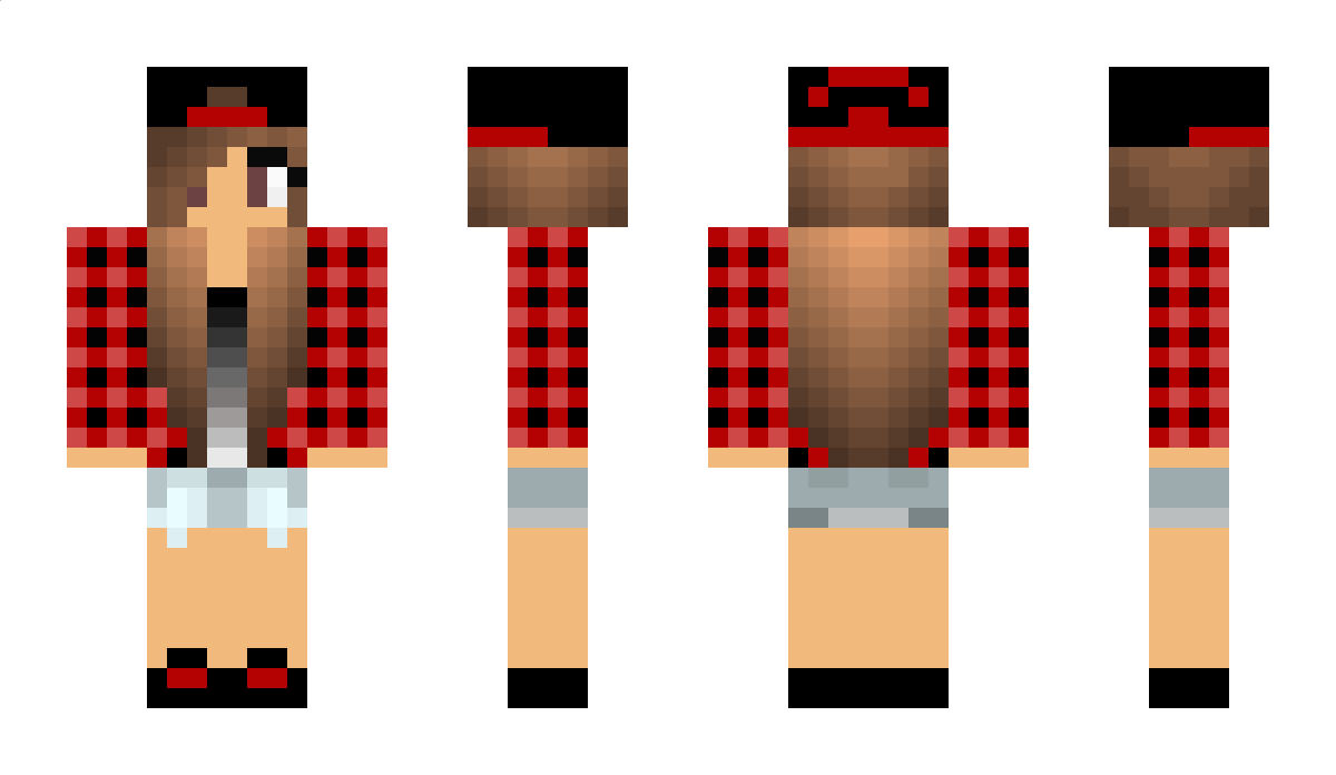 TheBadGirl Minecraft Skin