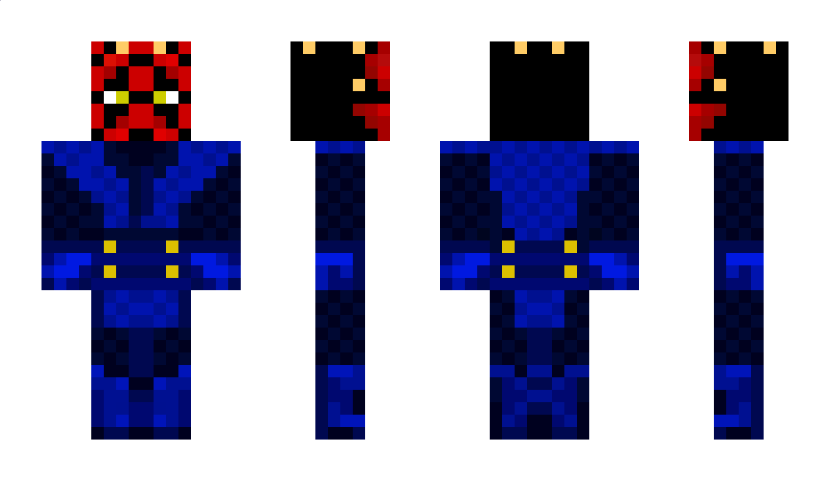 BlueMaul Minecraft Skin