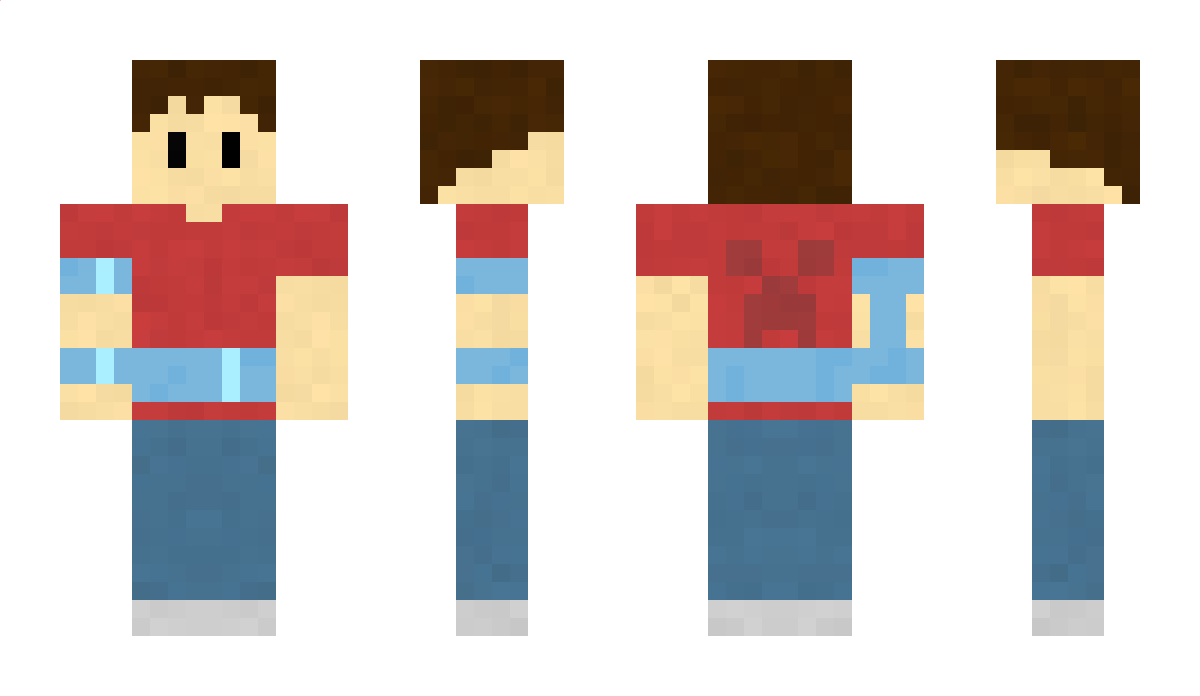 CoreBLUE Minecraft Skin