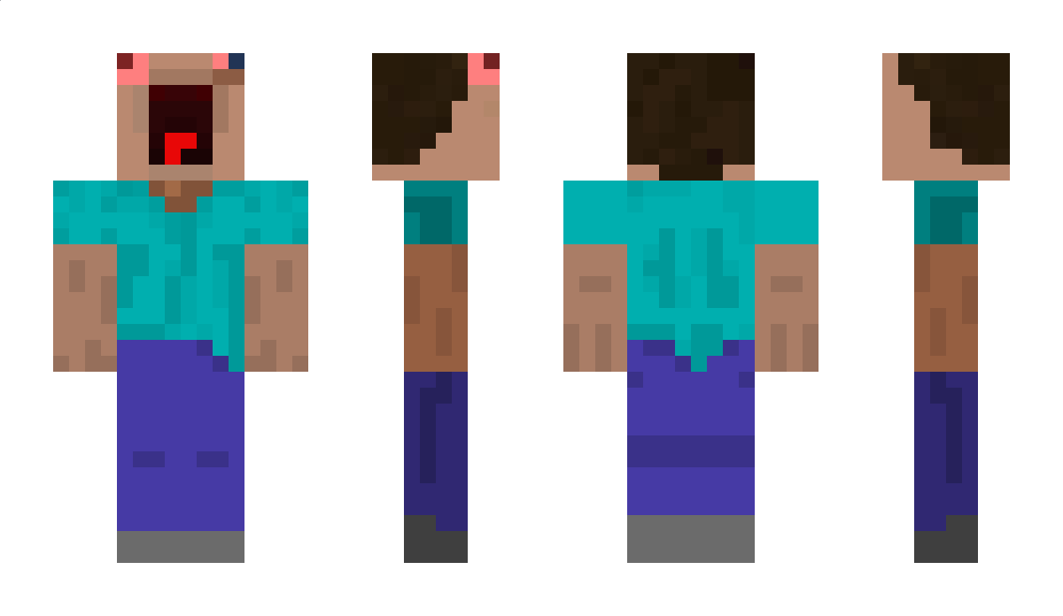 SuperVaporNoob Minecraft Skin