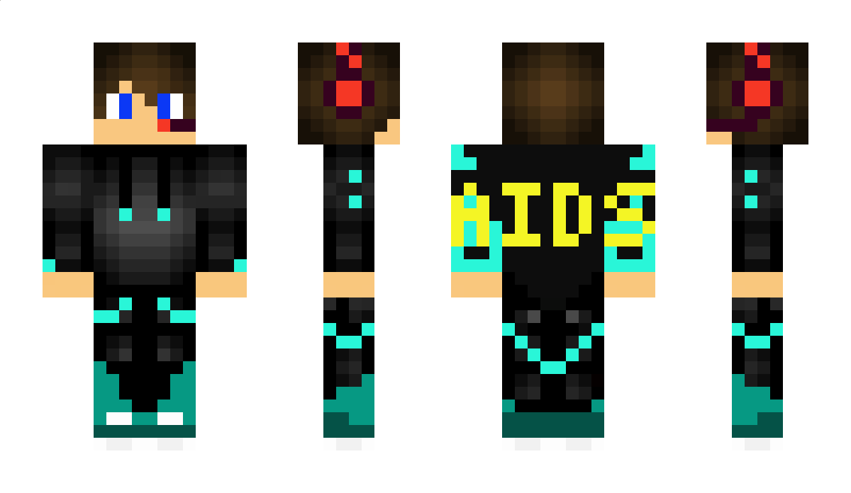 InkBladeOmega Minecraft Skin