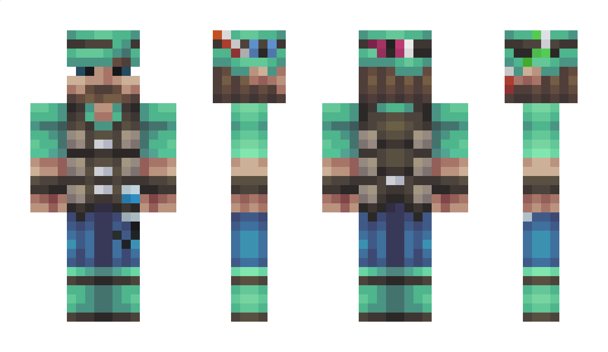 CrafftyMC Minecraft Skin