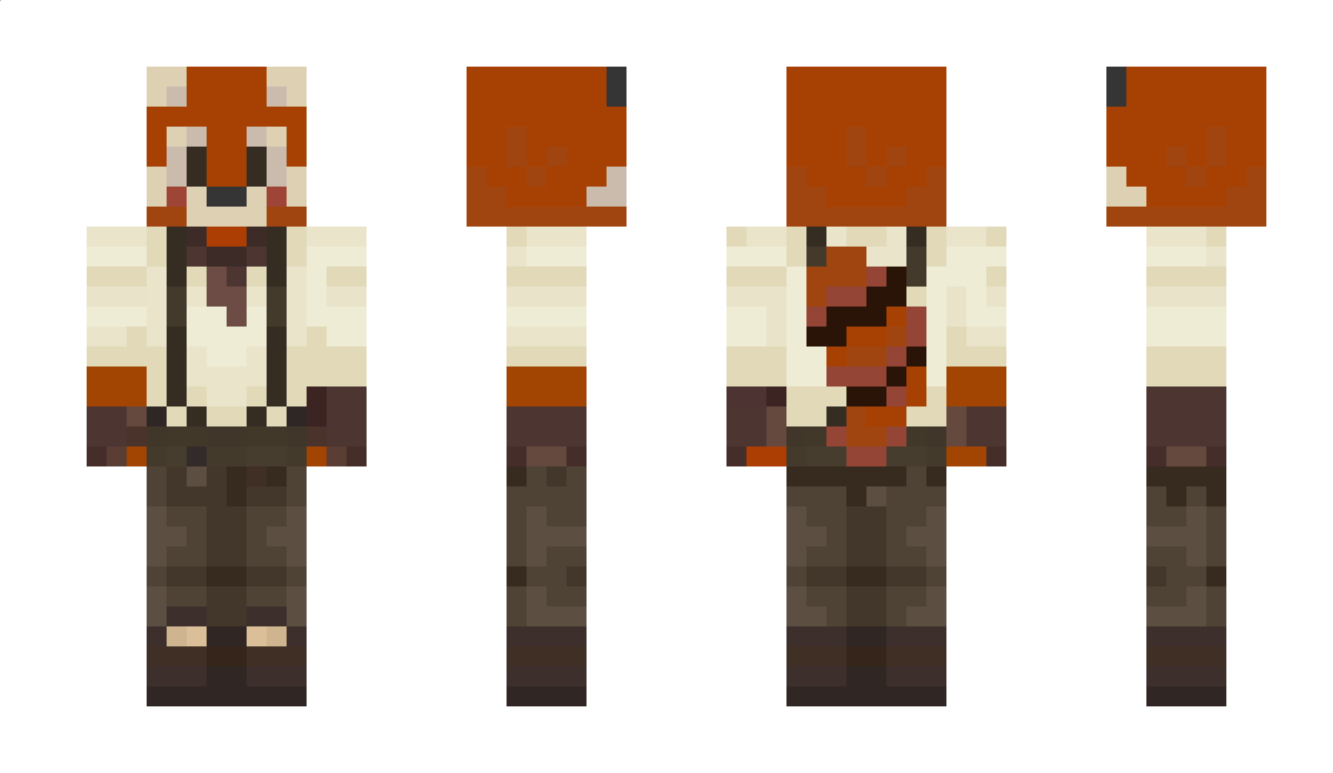 SamuRedTail Minecraft Skin