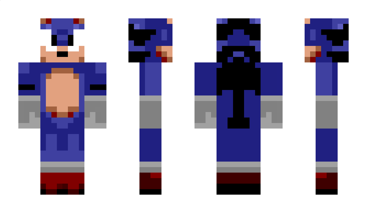 SkytheHedgehog Minecraft Skin