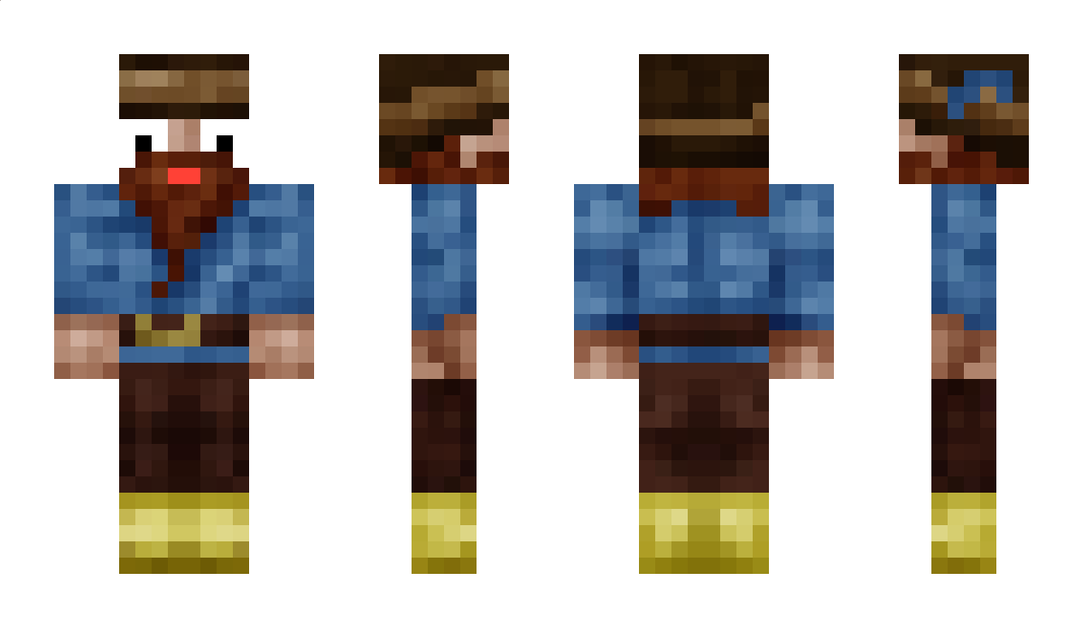 BlueSandvich Minecraft Skin