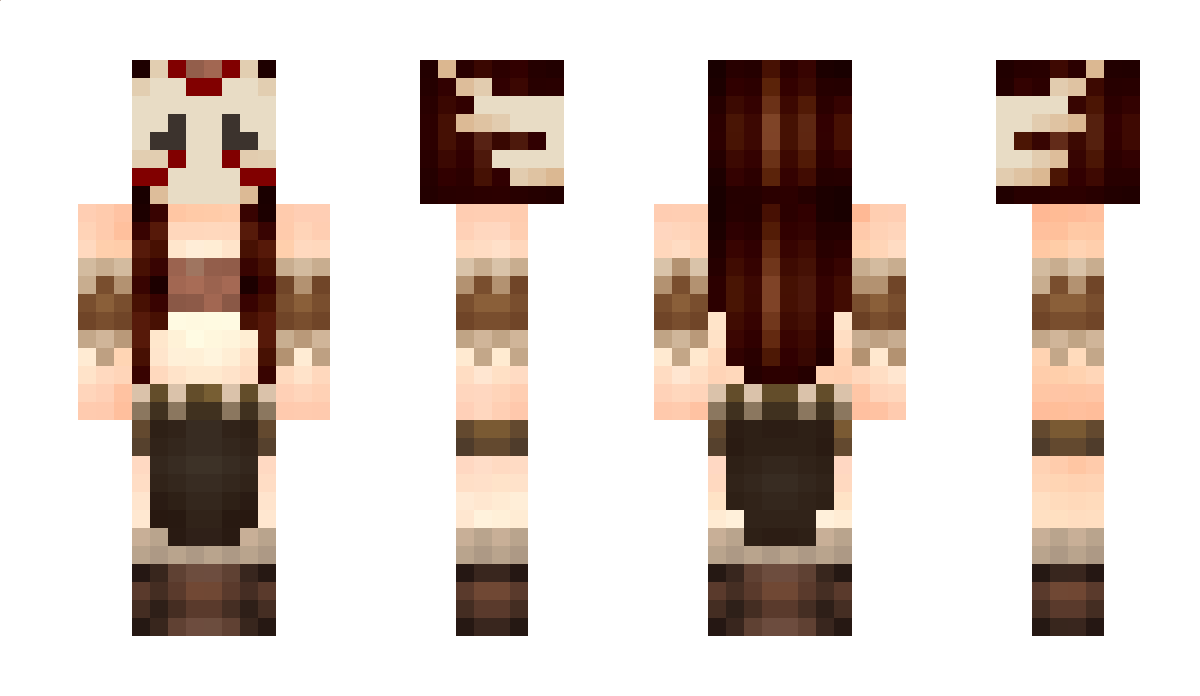 Pelznymphe Minecraft Skin