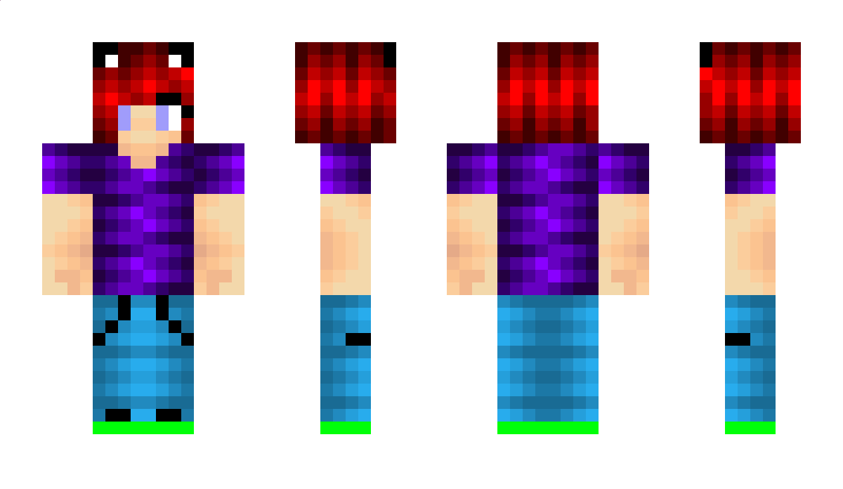 MakerEva Minecraft Skin