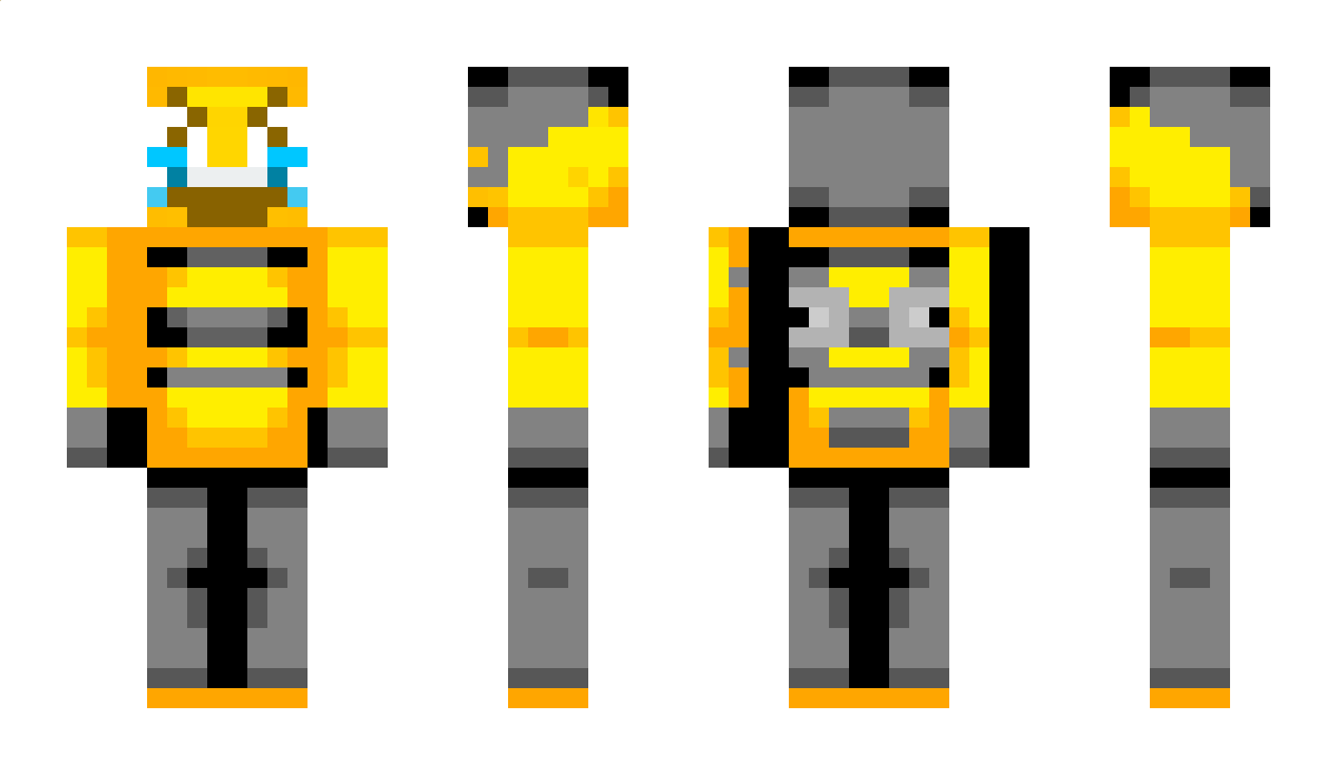 TheBeeMovie Minecraft Skin