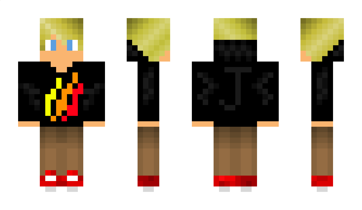 FireHoodie Minecraft Skin