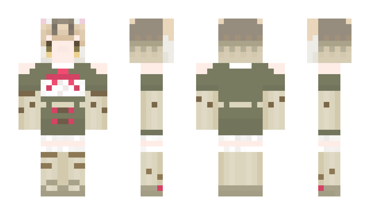 MinekoJungleCat Minecraft Skin