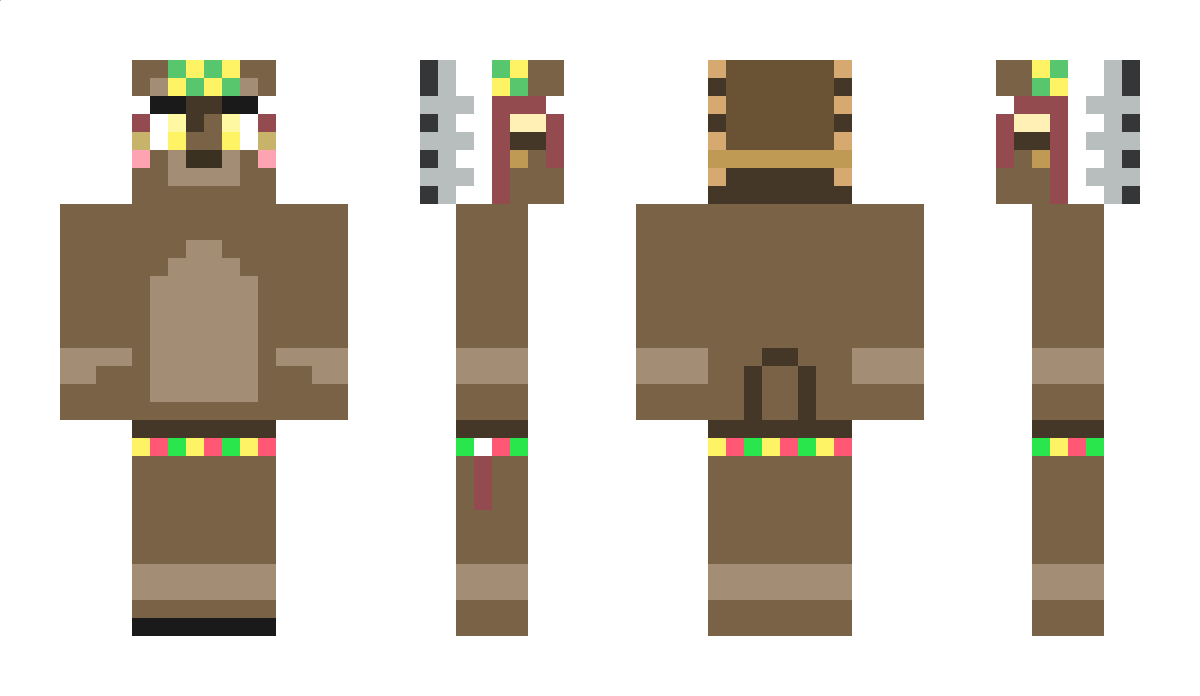 dappo_dimebear Minecraft Skin