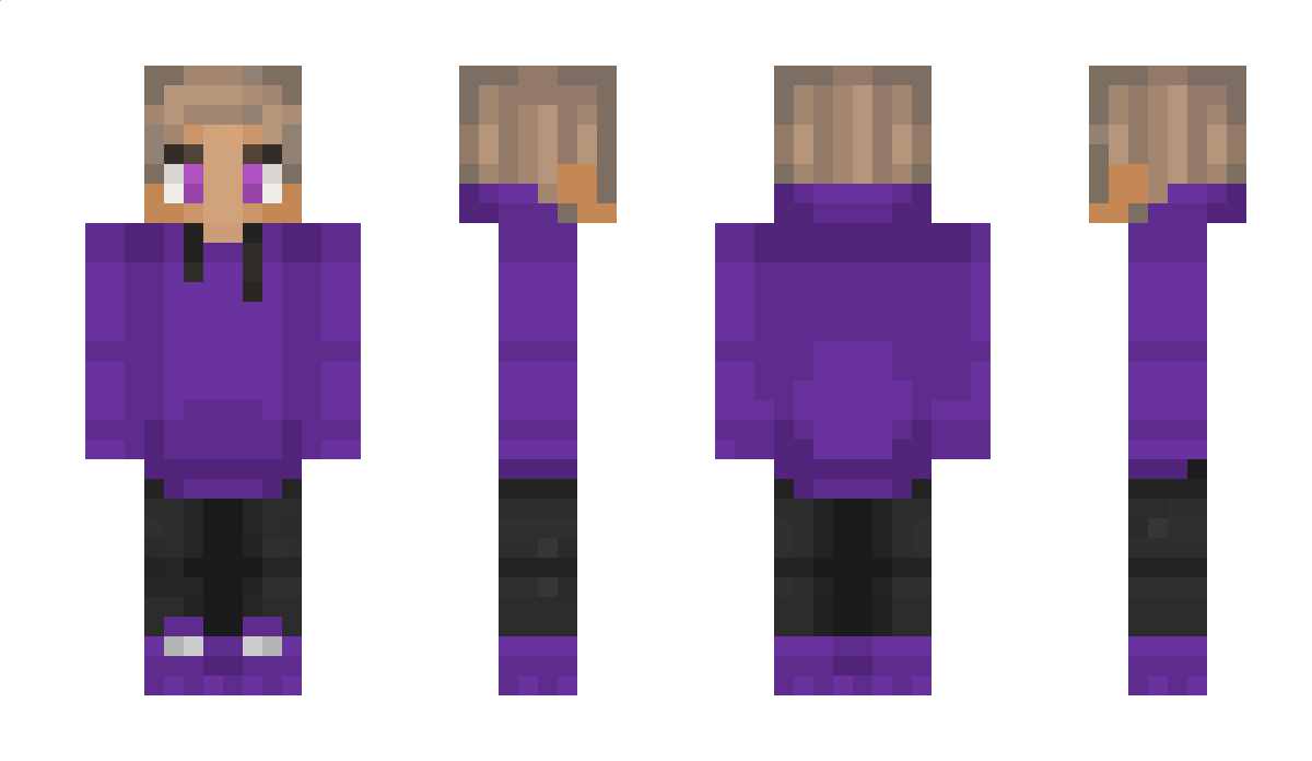 Purpled Minecraft Skin