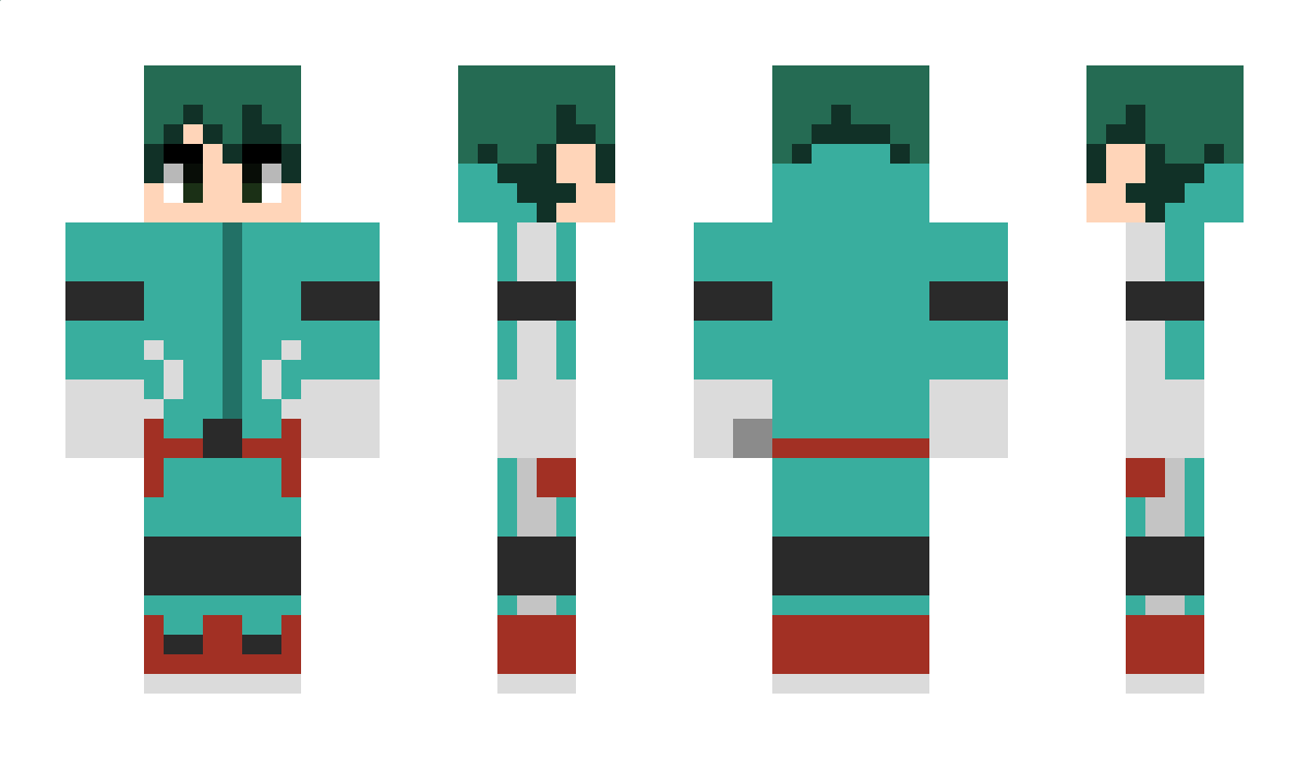 IzukuMidoriya Minecraft Skin