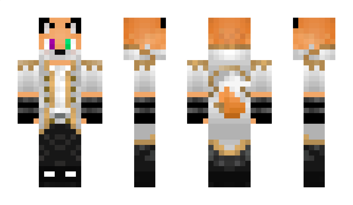 EkhoFox Minecraft Skin