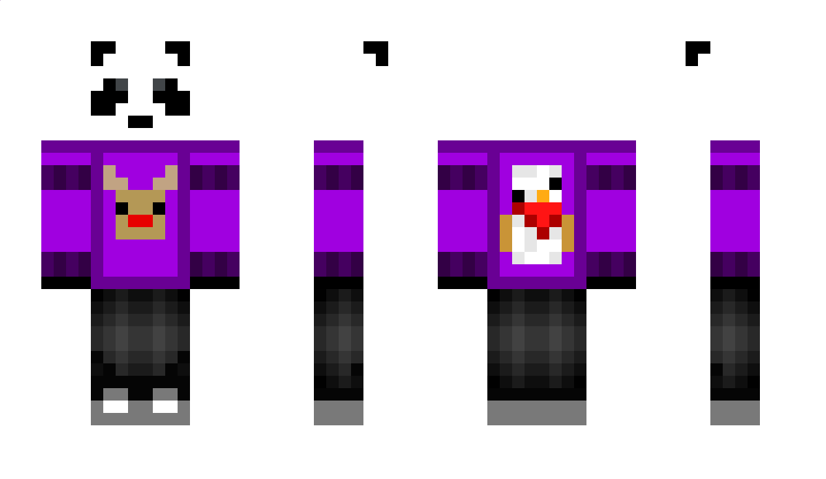 Kelekpanda Minecraft Skin