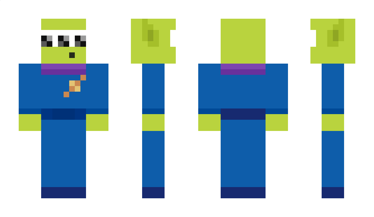 GreenAliens Minecraft Skin