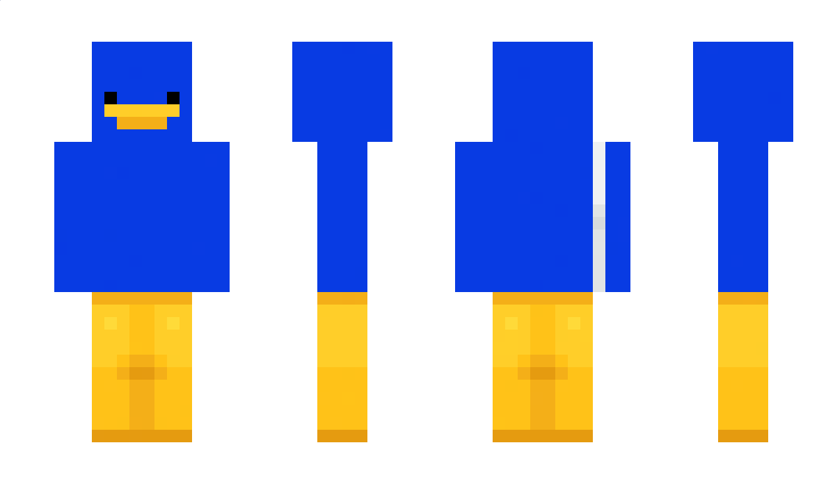 Blueonquack Minecraft Skin