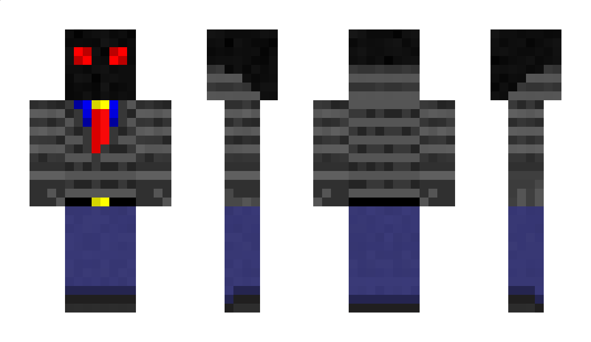 Poison_enderman Minecraft Skin