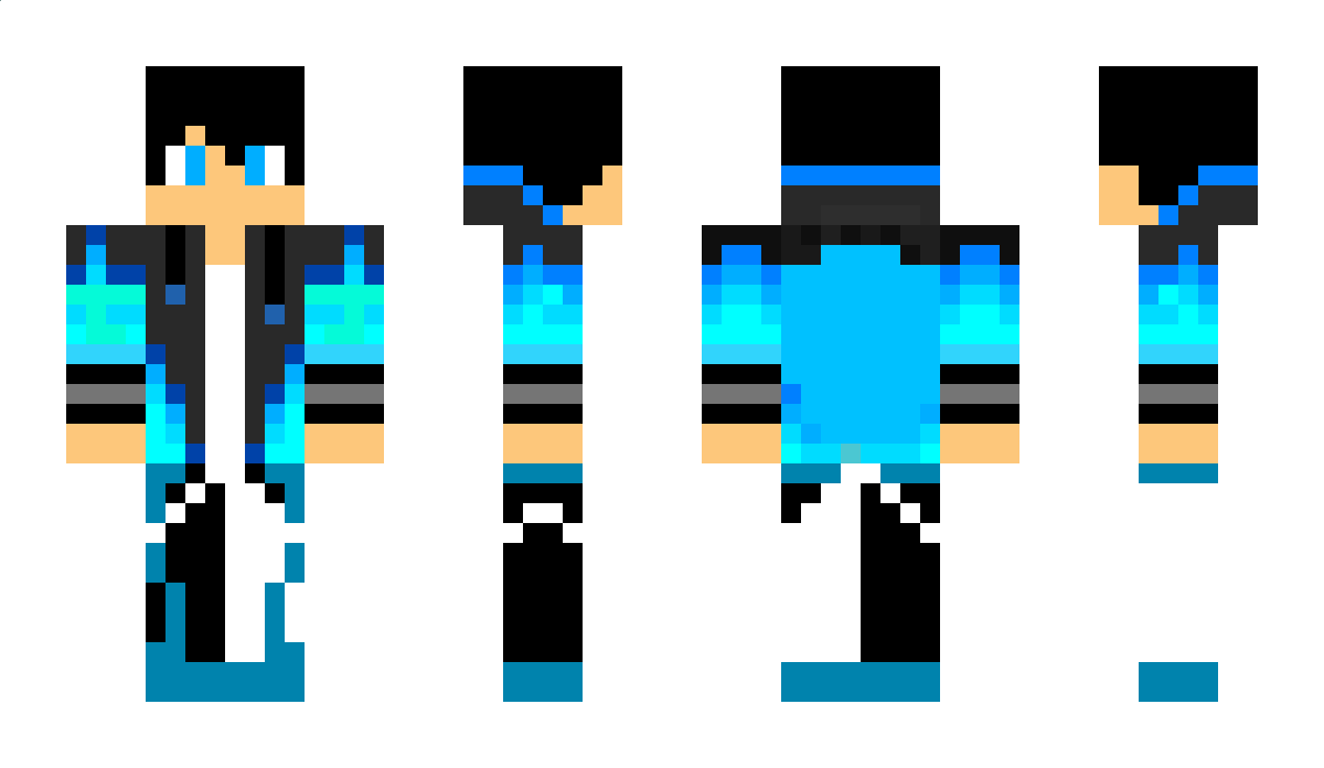 Blueeeeeeee Minecraft Skin