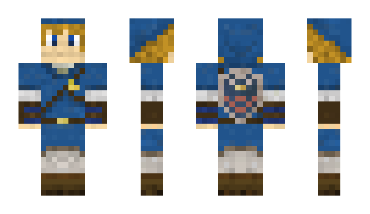 bluelink Minecraft Skin