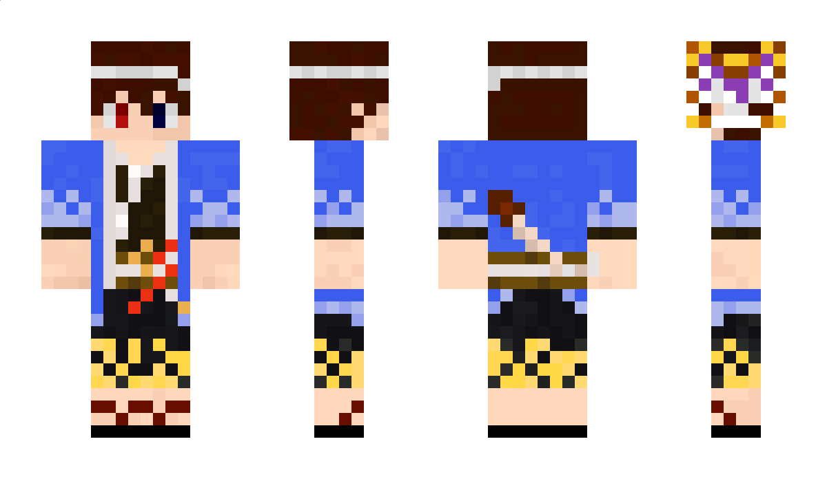 KiteYouGhost Minecraft Skin