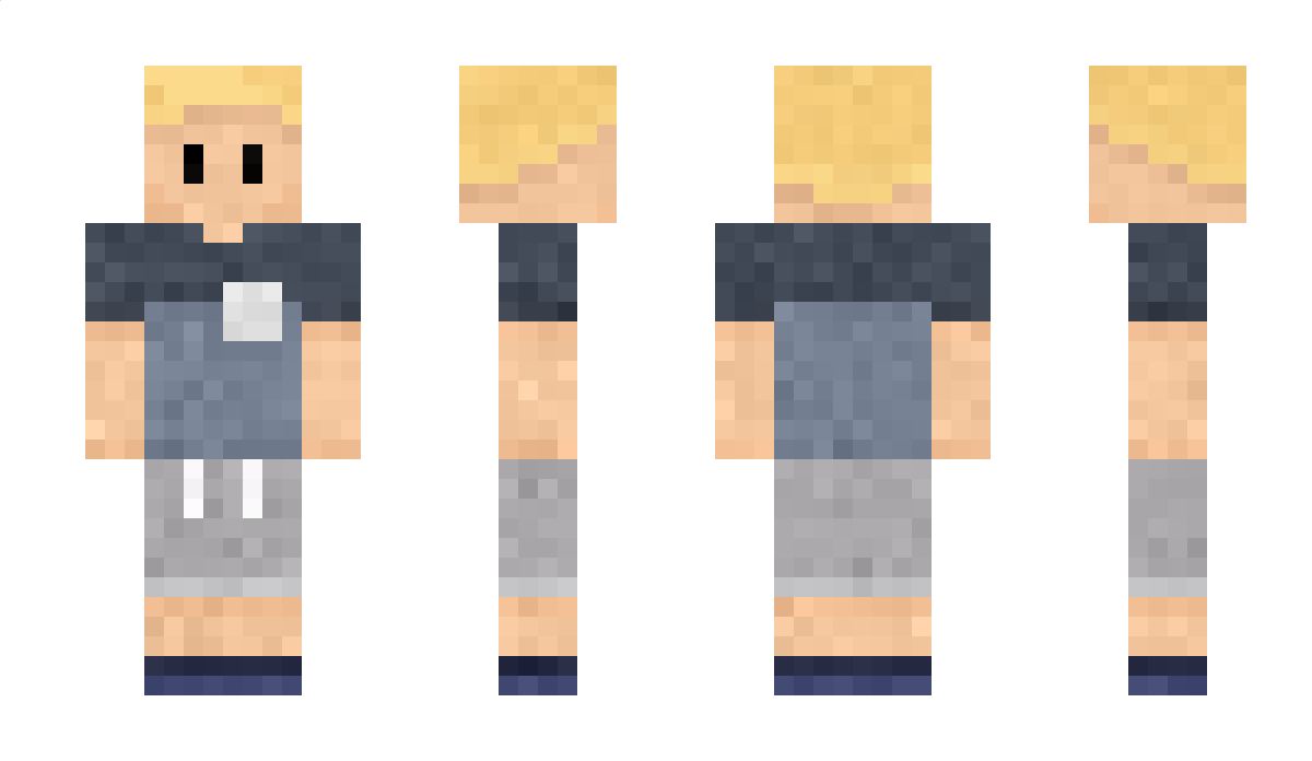 floating Minecraft Skin