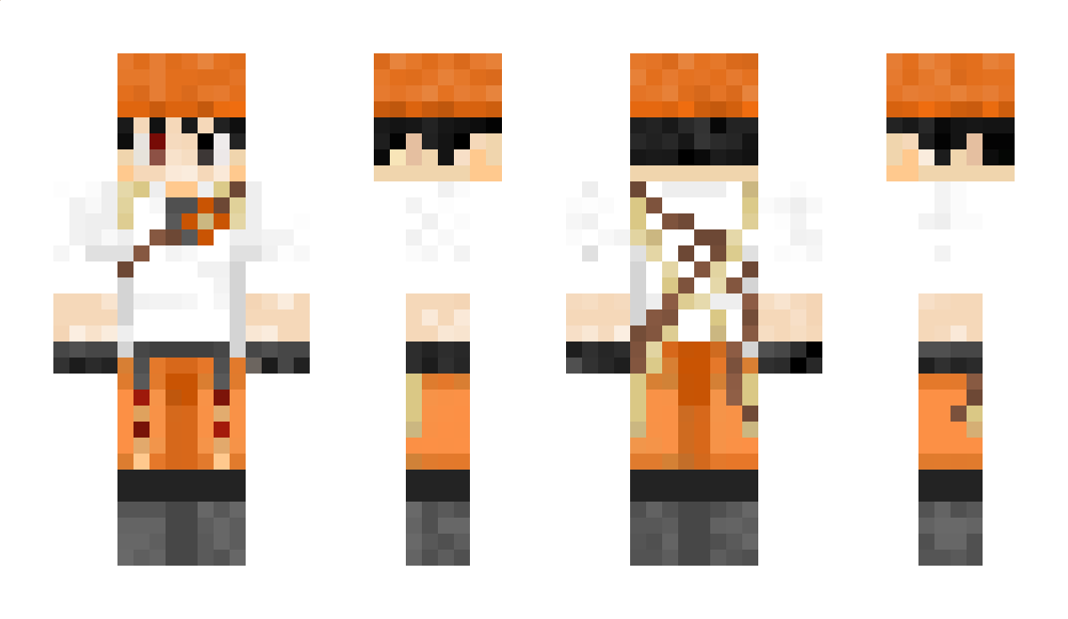 OrangeBree Minecraft Skin